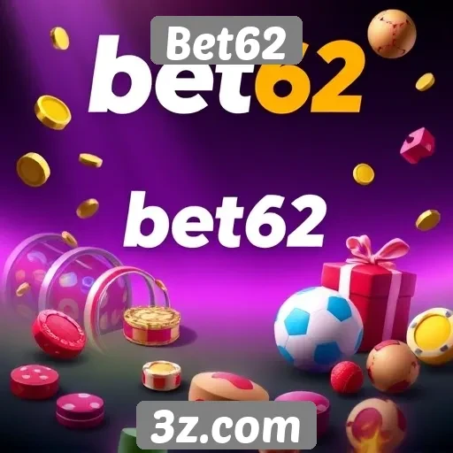 Plataforma Bet62 oferece variedade de jogos de cassino