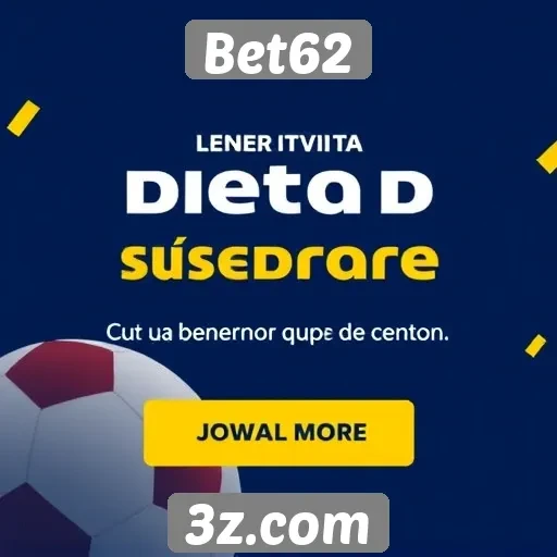 Promoções e bônus disponíveis no Bet62