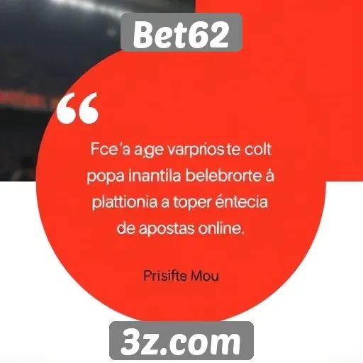 Feedback dos usuários sobre o Bet62
